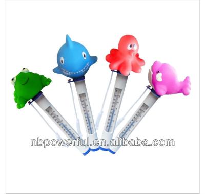 China Floating animal thermometer in 4 styles (frog/shark/octopus/dolphin) PT1004 for sale