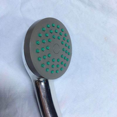 China Without Slide Bar GEFEI Cheap Price ABS Plastic Sanitary Ware Bathroom Accessories Bath Plastic Shower Head Fittings for sale