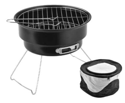 China Factory Hot Sale Adjustable Size Summer Ice Bag Cheap BBQ Grill Meat Smoker For Outdoor BBQ for sale