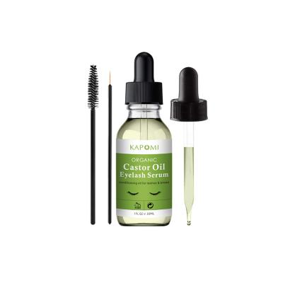 China Natural Eyelash Serum Castor Oil Essential Oil Skin Revitalizer Plant Cold Pressed Organic Castor Oil for sale