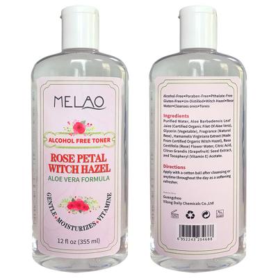 China Wholesale Private Label Rose Petal Skin Whitening Gel Facial Toner for Skin Brightening Nourishing for sale