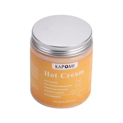 China Fat Burning Weight Loss Weight Loss Slimming Cellulite Cream Hot Cream Private Label Skin Care for sale