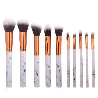 China Other Free Shipping 10 PCS Make Up Brush To Make Up Brushes Blending Cosmetic Beauty Powder Brush for sale