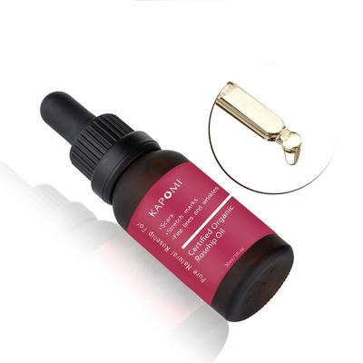 China Natural Rose Rosehip Oil Skin Care Anti Aging Hydration Pure Essential Oil Moisturizing Essence Wrinkle Removal Acne Scar Removal Remove Ance Treatment for sale