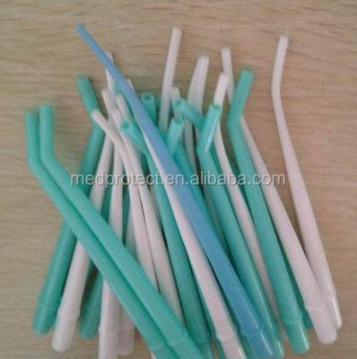 China Hot Selling Plastic Suction Saliva Ejector Medical Disposable Dental Tip Surgical Sucker Dental Tips With ISO CE Certification 150mm for sale