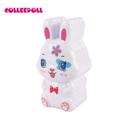 China Kids Toy Rabbit Shape Cosmetic Makeup For Kids Girls Waterproof Make Up Girl Toy Make Up Brush Toy Kids Party Make Up Toy Bag Pretend Play Beauty for sale