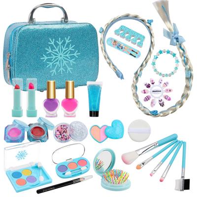 China Girls 2022 Selling Kids Cosmetic Toy Amazon Makeup Set Best Cosmetics Other Toy Princess Gift Set Make Up Fashion Kids Makeup Custom For Kids for sale