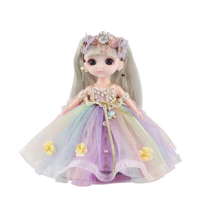 China Fashion Dolls Soft Simulated Ball Joint Dolls Play Doll Girl Toy 1/6 BJD Dolls Princess Playhouse For Girls 30CM Joints Dolls WI for sale