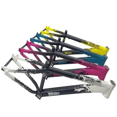 China Dirt jump manufacturers directly supply YOSHOKA multicolor mountain bike aluminum frame 26 inch mountain bike frame for sale