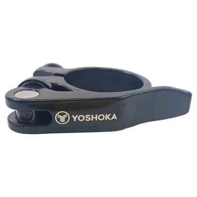 China YOSHOKA Aluminum Alloy Quick Release Bike Seatpost Clamps Clip Bike Parts Bike Seat Post Clamp 31.8mm/34.9mm for sale