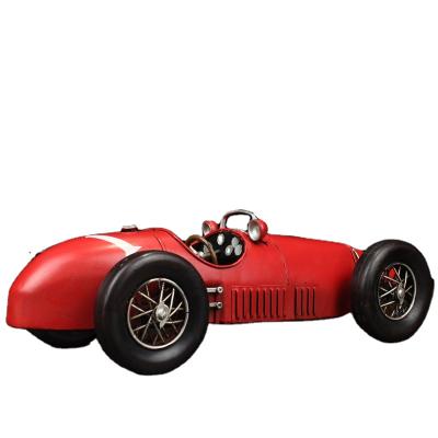 China 1/12 Scale Model, Iron House Decor, Art Europe Classic Red F2 Race Car Collection for sale