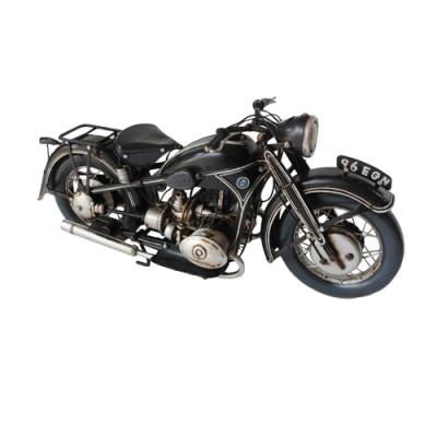 China Europe 1932 Antique Series 2 Motorcycle Metal Model Craft for sale