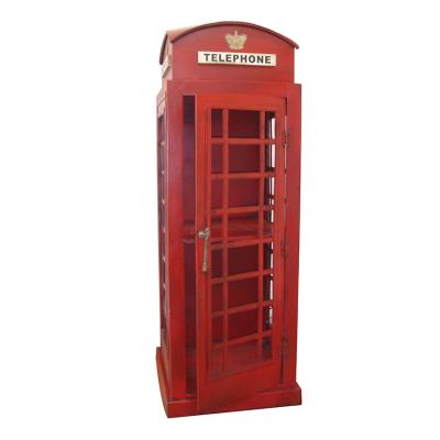 China Paris Europe Exquisite Crafts Handwork Phone Booth Decor Home Mall Decoration for sale