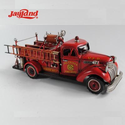 China 1:24 Antique Europe Fire Engine Model - SCALE for Home Decor for sale