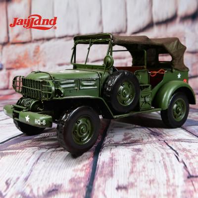 China Europe Army Jeep Model Scale 1/12, arts and craft decoration, gift items, antique collections for sale