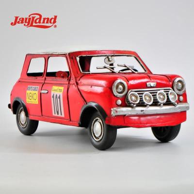 China Retro Vintage CLASSIC Scale Car Decor Kids Model Metal Wall Art Making for sale