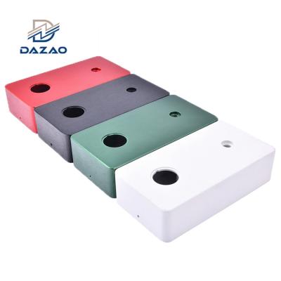 China Die casting aluminum anodizing aluminum parts, precision die with inc. anodized housing Custom ISO9001: 2008 100% days 0.02mm QCs 15 NC; FUJ for sale