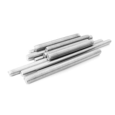 China Housing Buildings Wholesale Price DIN SS304 SS316 Hot Dip Galvanized Stainless Steel Threaded Rods for sale