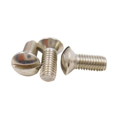 China Housing Buildings Wholesale Price DIN 924 Galvanized DIN964 Stainless Slotted Raised Head Countersunk Screws for sale