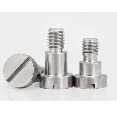 China Galvanized Stainless Steel Pan Head Screws With Shoulder Slotted High Quality DIN 923 Housing Constructions for sale