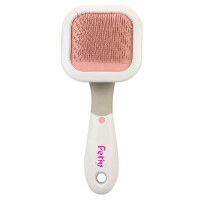 China Baoli OEM Cepillo Perro S 63x150mm 58g Pet Grooming Remover Viable Undercoat Dog Brush Deshedding and Dematting Tool Pet Brush for sale