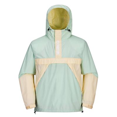 China Breathable Custom Designs Waterproof Windproof Hooded Casual Jacket Men's Spring Jackets Womens Wind Breaker for sale