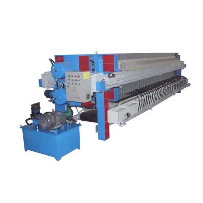 China Dewatering Sewage Membrane Filter Press With Cloth Washing System for sale