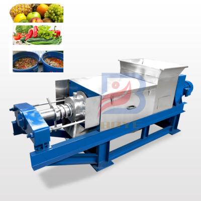 China food & Beverage Factory High Efficiency Restaurant Waste Dehydrating Machine / Beer Residue Dewatering Machine for sale