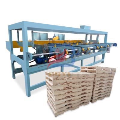 Cina CE Approved Horizontal Wooden Pallet Panel Double End Truncating Saw in vendita