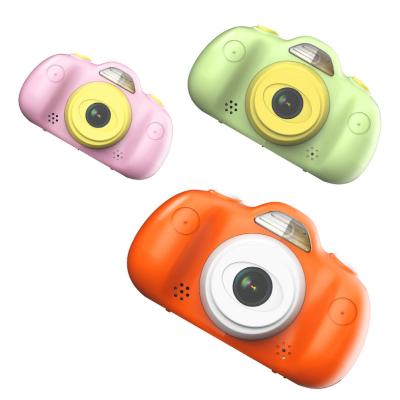 China Built-in LED Flashlight Kids Camera HD 1080 Video Camera with Flip Front and Rear Support Children Dual Camera Gift for sale