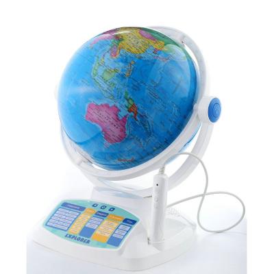 China Education point reading globe children learning knowledge world globe students AR light globe Russian language can be customized for sale