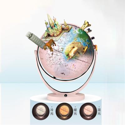 China Education Home-schooled Smart Interactive AR Globe 20cm World Globe 720 Degree Omnidirectional Rotating Lightweight Globe for sale