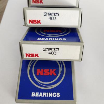 China Stable performance: original low angular voice contact ball bearing NSK shielded thrust ball bearing 2905 25x45x14mm size thrust ball for sale