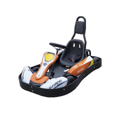 China new design playground racing games go kart 300w electric go kart for kids and adults Front200*50/200*75 for sale