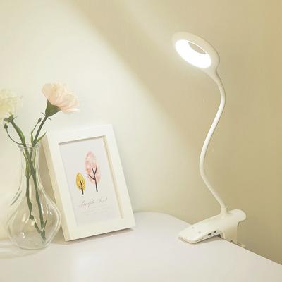 China Modern Usb Flexible Desk Lamps Cover Dimmable Adjustable Stand Slim Led Study Table Light for sale