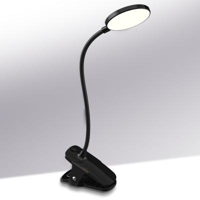 China Modern New Style Portable Smart Charger Lamp Led Table Lamp With Retractable Led Design Clip Book Light for sale