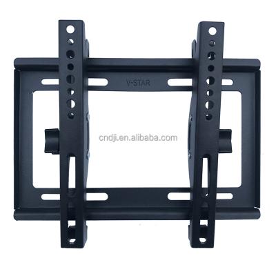 China Easy Installation 14-42 Inch Tilt 15 Degree Adjustable Angle LCD TV Bracket Wall Mount Bracket for sale