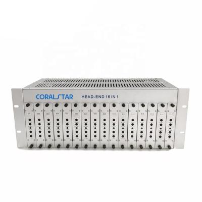 China Hotel Factory Price Fixed Modulator Catv RF Modulator 16 Channel 16 Channel 16 IN 1 for sale