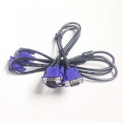 China High Flexible Wholesale VGA VGA3 Cable 1.5M + High Resolution 5 Cables For Computer And Monitor for sale