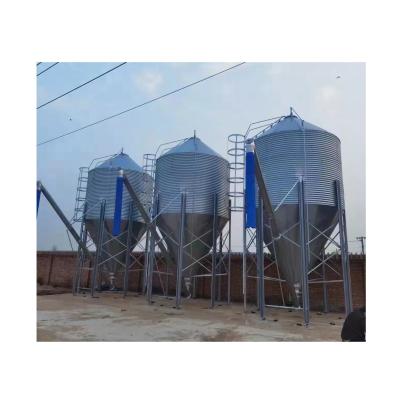 China Farms Factory Customization Metal Farm Grain Storage Silo Chicken Farm Silo for sale