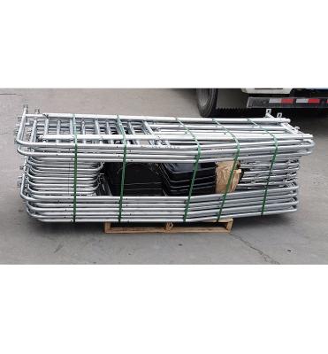 China Fatten Pig Hot Sale Style Silver Pig House Equipment Metal Fences Panels Sow Bed for sale