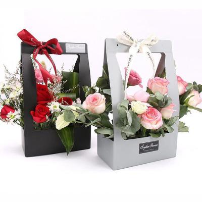 China Recyclable Custom Flower Gift Box Wedding Mother's Day Valentine's Day for sale