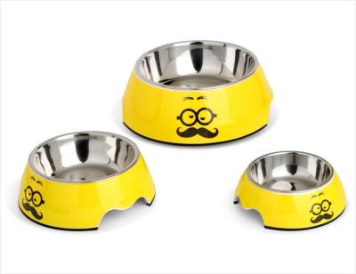 China Good Quality Round Stainless Steel Bowl Pet Accessories Dog Food Bowl Viable for sale