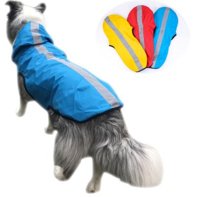 China Pet Viable Protective Suit Waterproof Dog Jacket Anti-water Dog Raincoat Dog Raincoat With Thoughtful Design for sale