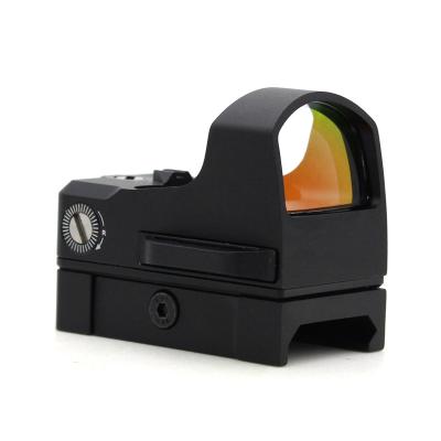 China 1x22 Mini Reflex Red Dot Sight Lightweight Shockproof Scope Sight with 20mm Weaver Mount Base LS-PRD-04 for sale