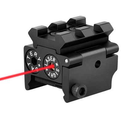 China Hot Sale Compact Aluminum Alloy Low Profile Red Laser Sight With Picatinny Rail Mount Hunting Accessories for sale