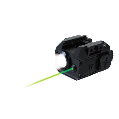 China Aircraft Grade 6061-T6 Aluminum Alloy CL3-G Green Self Defense Weapons Laser Sight And Flashlight for sale