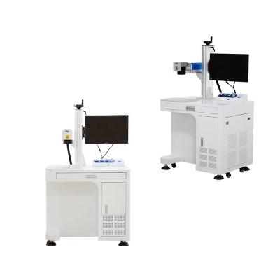 China Air Cooled Fiber Laser Marking Machine For Metal Steel Aluminum Engraving With Laser Marker for sale