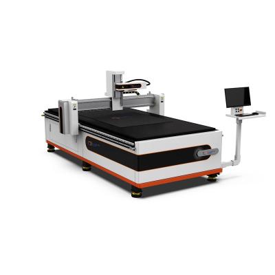 China Air Cooled 100 Watt Fiber Laser Marking Machine For Accurate Large Flatbed Patterns Stainless for sale