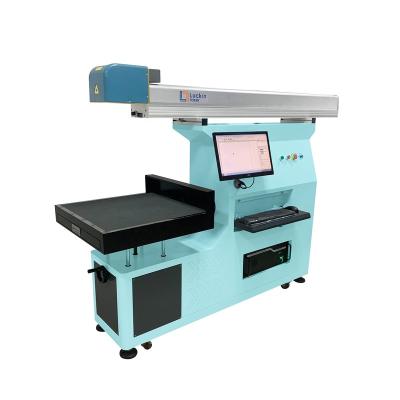 China Water Cooled Dynamic Galvo 3D CO2 Laser Marking And Cutting Machine Large Area 600mm*600mm for sale